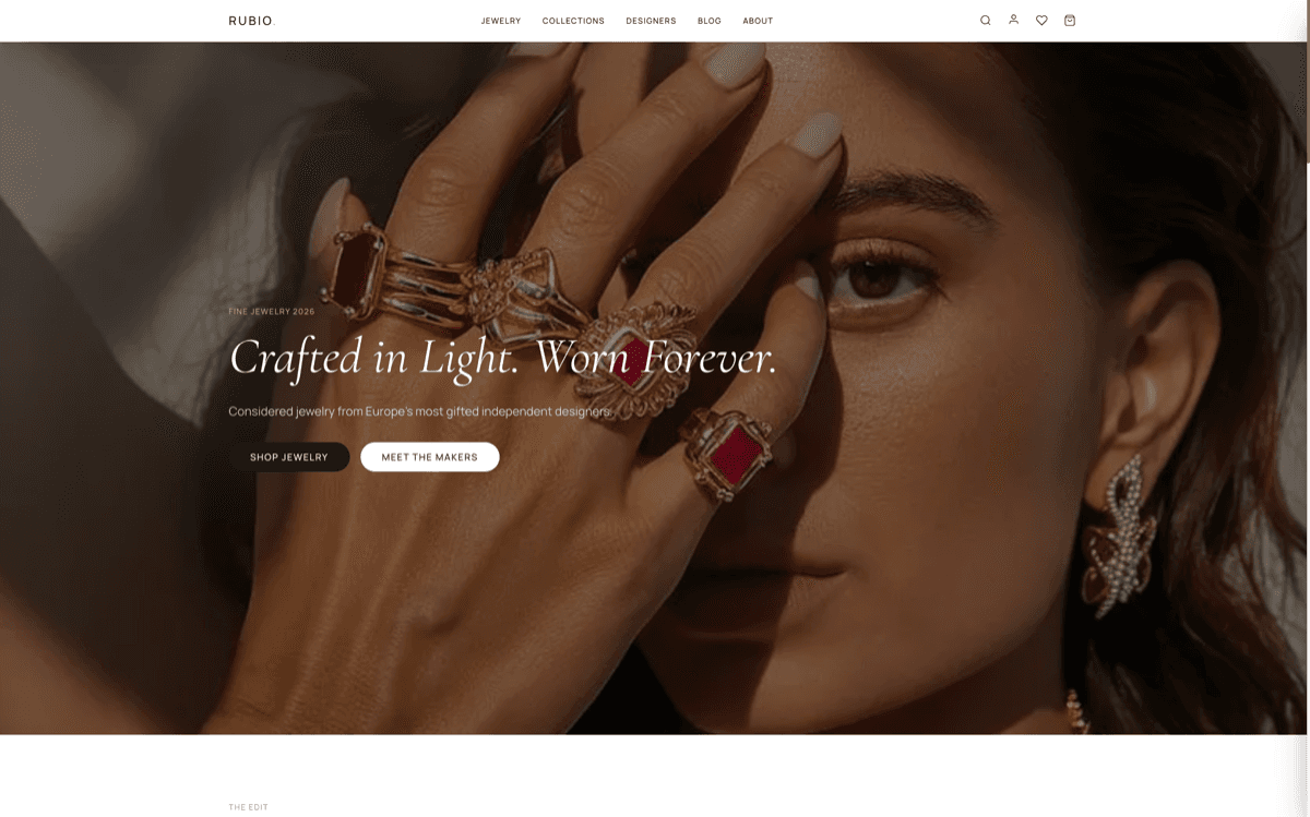 Rubio theme preview